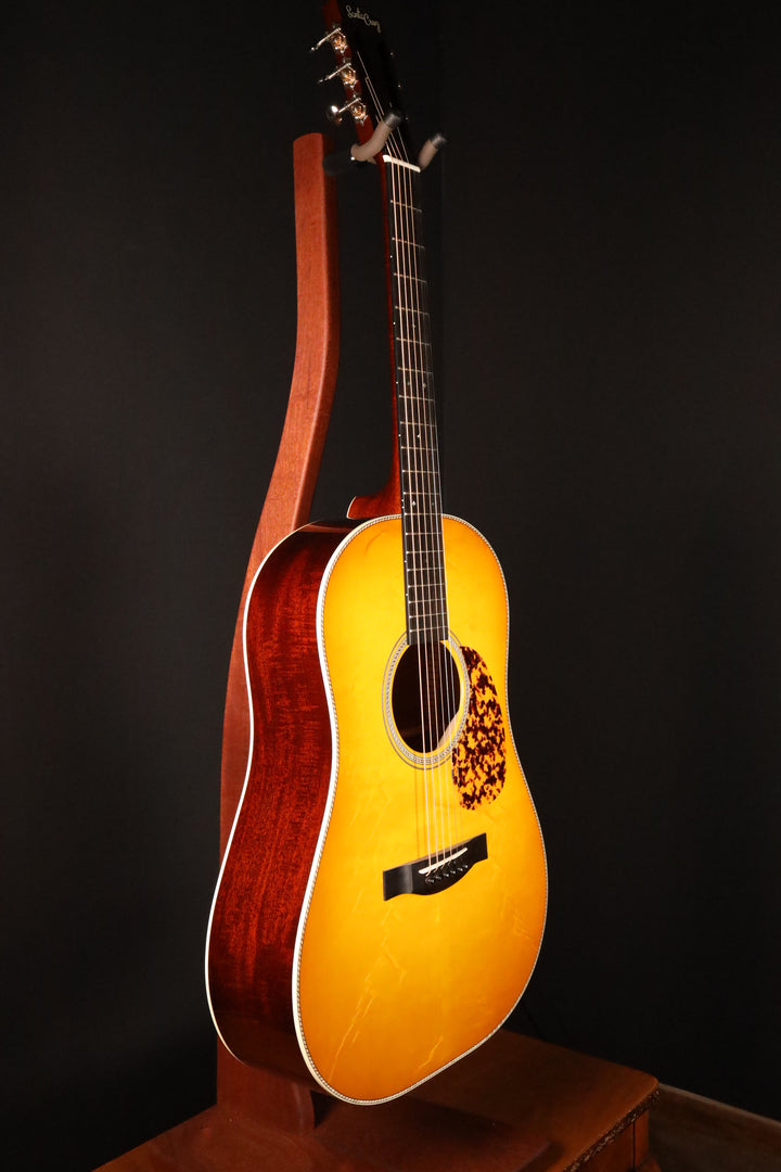 Santa Cruz D-12 Custom - Bearclaw German Spruce/Figured Mahogany (NEW)