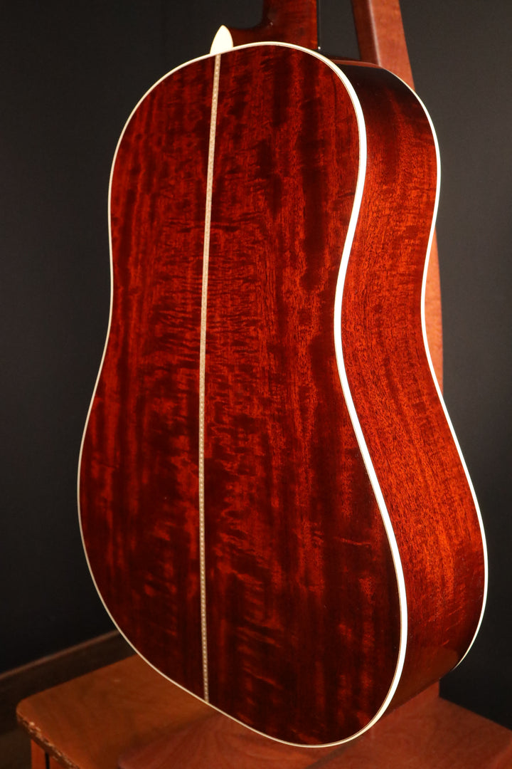 Santa Cruz D-12 Custom - Bearclaw German Spruce/Figured Mahogany (NEW)
