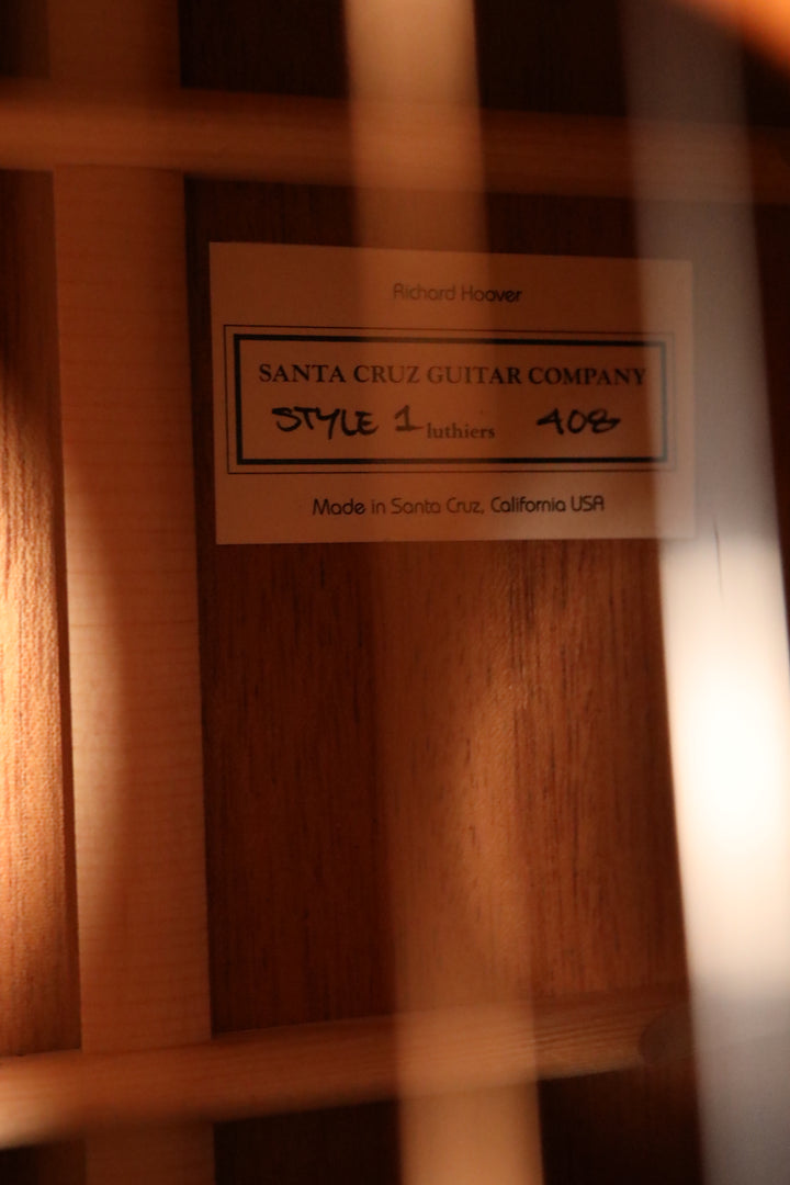 Santa Cruz Style 1 - "Lost Tunnel" Redwood/Mahogany (2024)