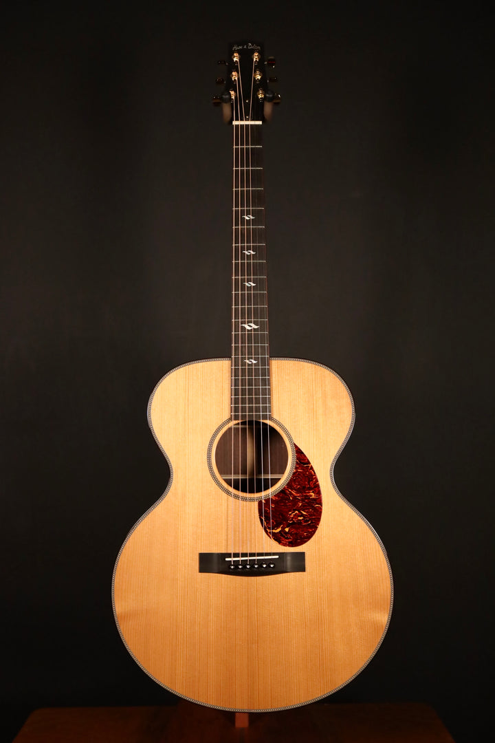 Huss and Dalton MJ 14 Fret Custom - Thermo-Cured Red Spruce/Indian Rosewood (NEW)