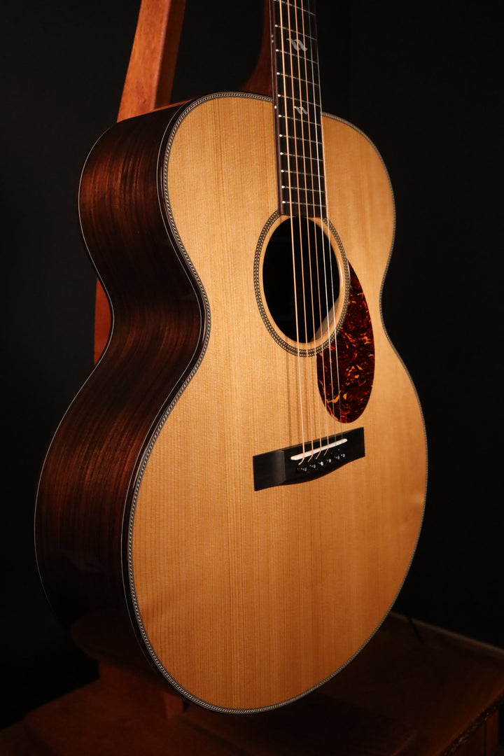 Huss and Dalton MJ 14 Fret Custom - Thermo-Cured Red Spruce/Indian Rosewood (NEW)