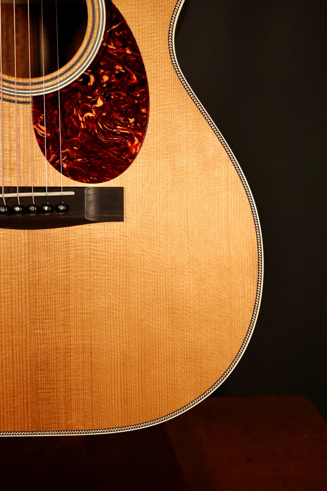 Huss and Dalton TOM-R Custom - Thermo-Cured Red Spruce/Cocobolo (NEW)