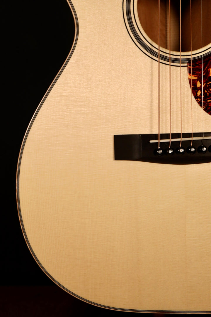 Huss and Dalton TOM-M Custom - Italian Spruce/Sinker Mahogany (NEW)