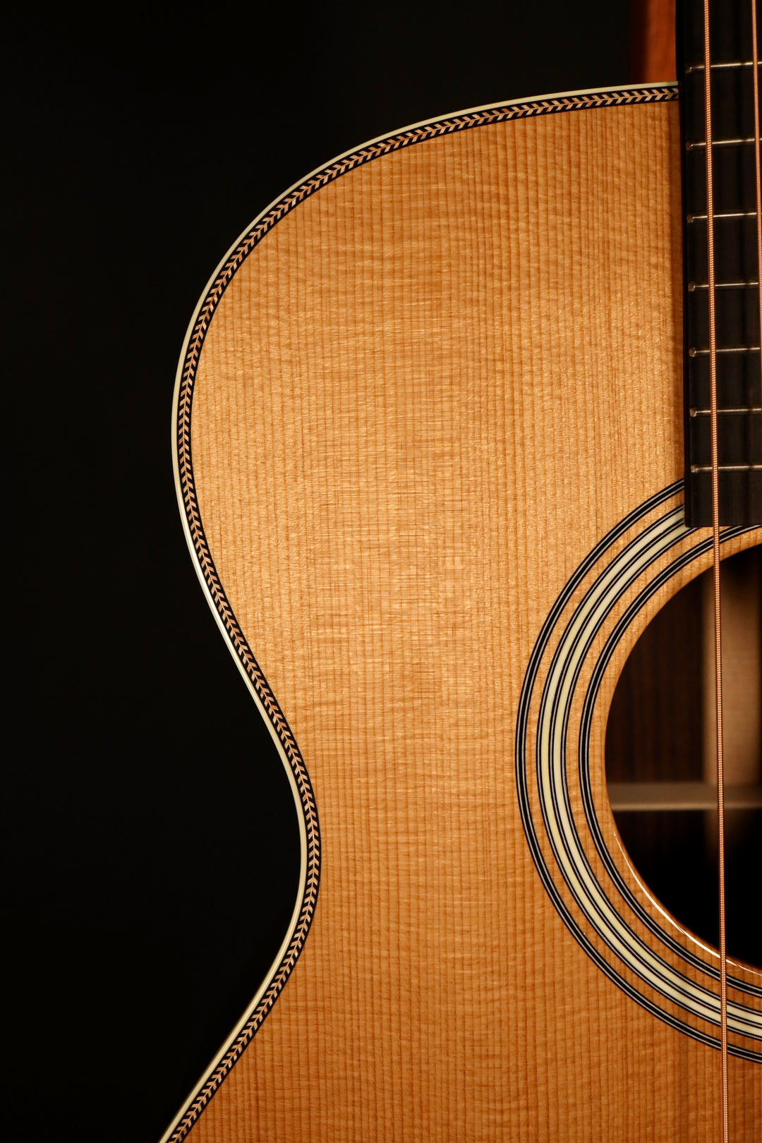 Huss and Dalton TOM-R Custom - Thermo-Cured Red Spruce/Indian Rosewood (NEW)