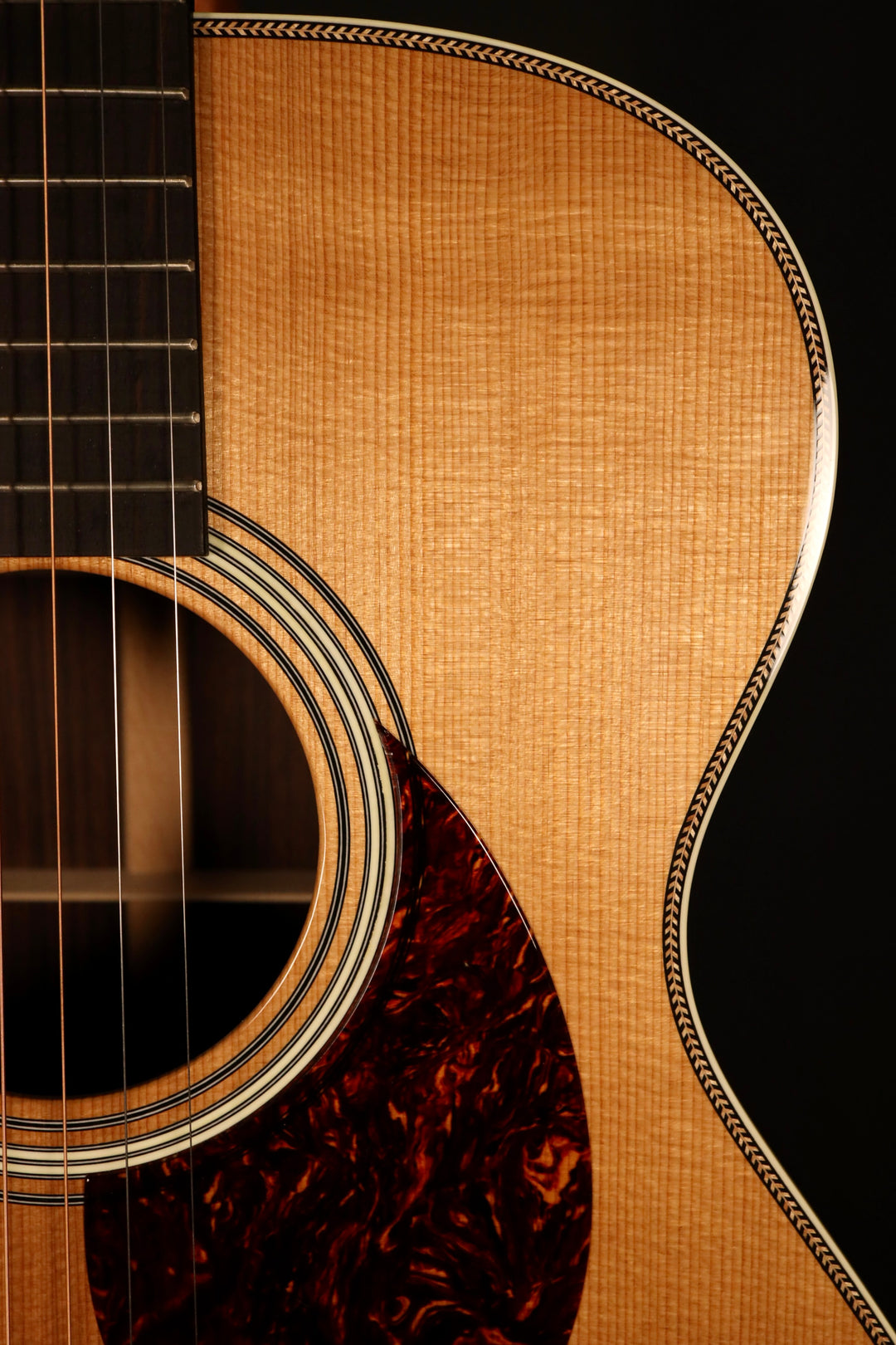 Huss and Dalton TOM-R Custom - Thermo-Cured Red Spruce/Indian Rosewood (NEW)