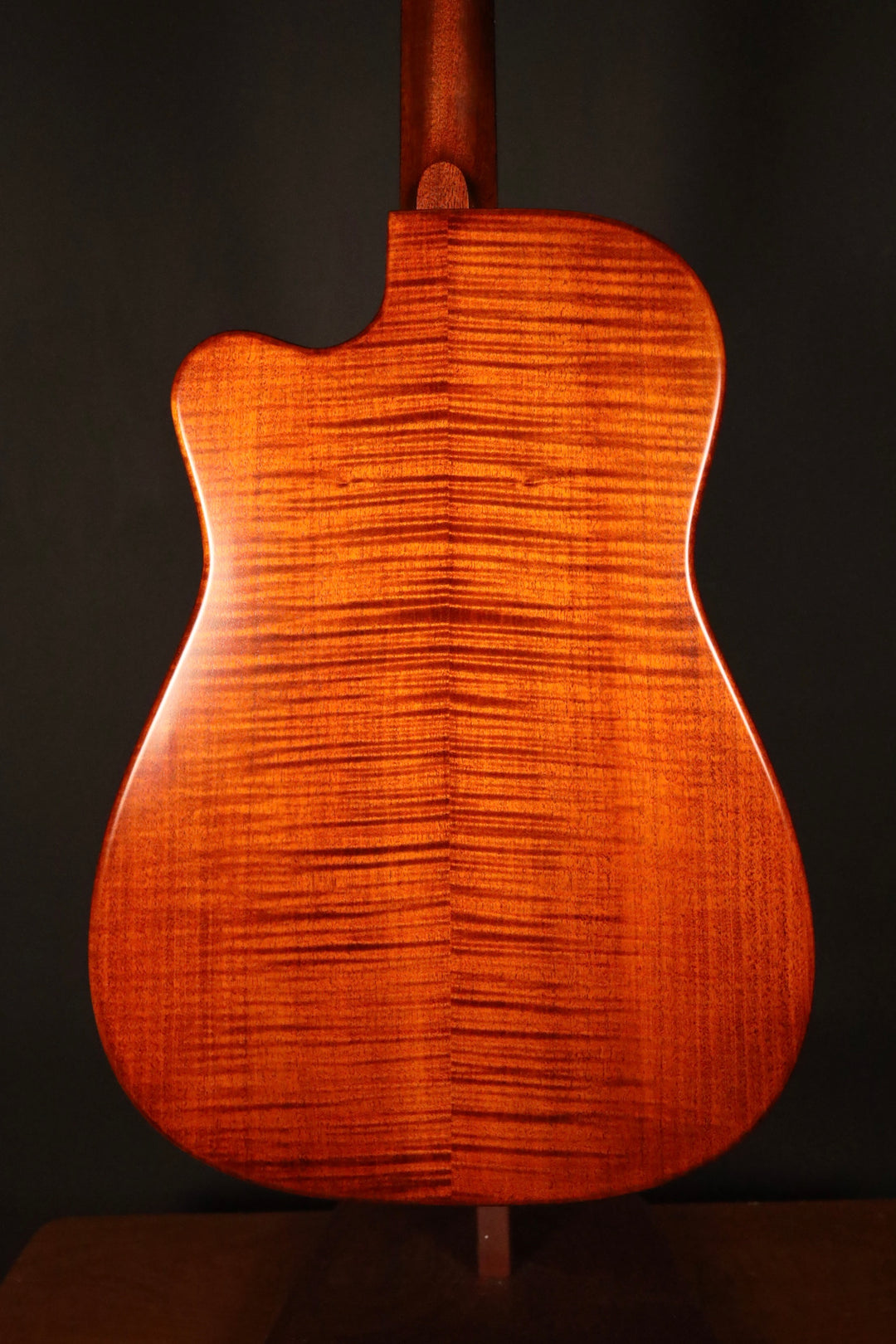 Beard Trailhead-E Roundneck with Cutaway - Tobacco Satin Finish, Fishman Nashville Bridge Pickup