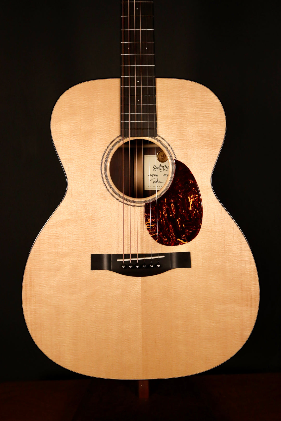 Santa Cruz 50th Anniversary OM/PW - Sitka Spruce/Indian Rosewood (NEW)