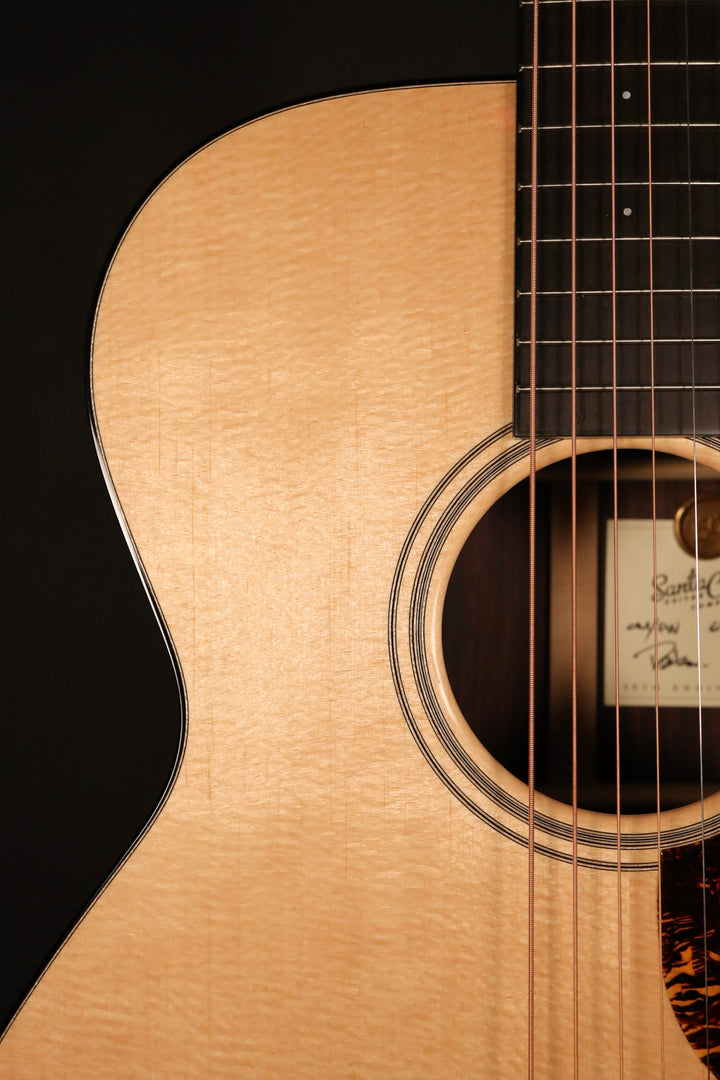 Santa Cruz 50th Anniversary OM/PW - Sitka Spruce/Indian Rosewood (NEW)