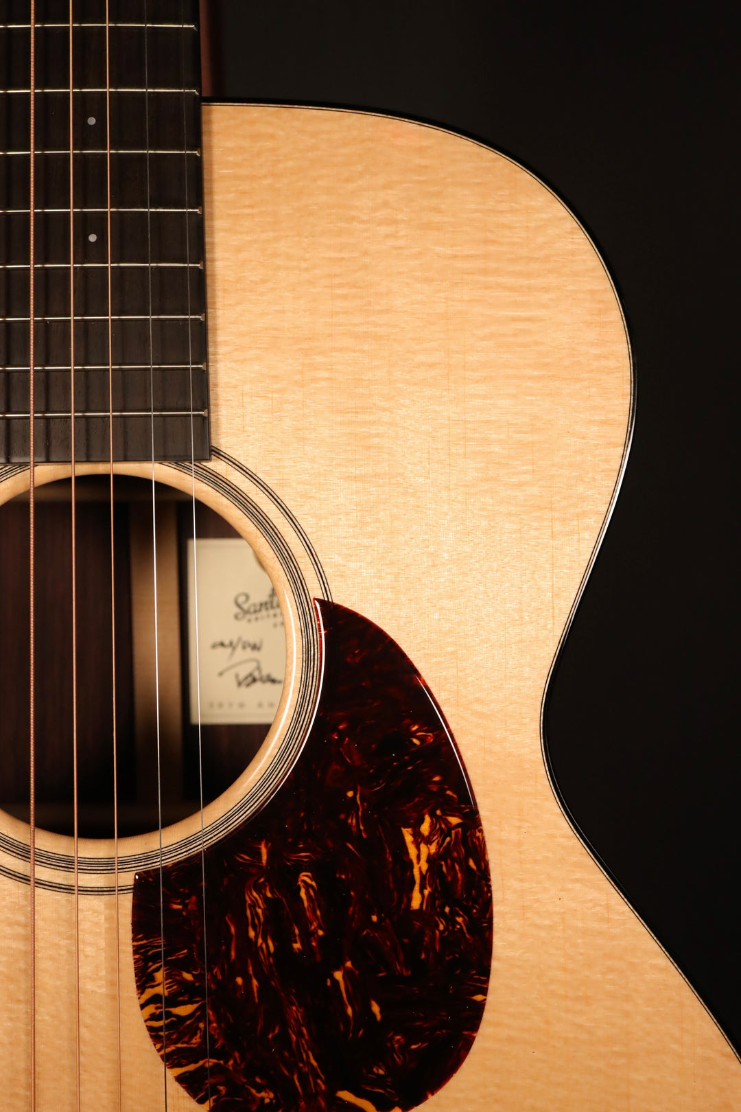 Santa Cruz 50th Anniversary OM/PW - Sitka Spruce/Indian Rosewood (NEW)