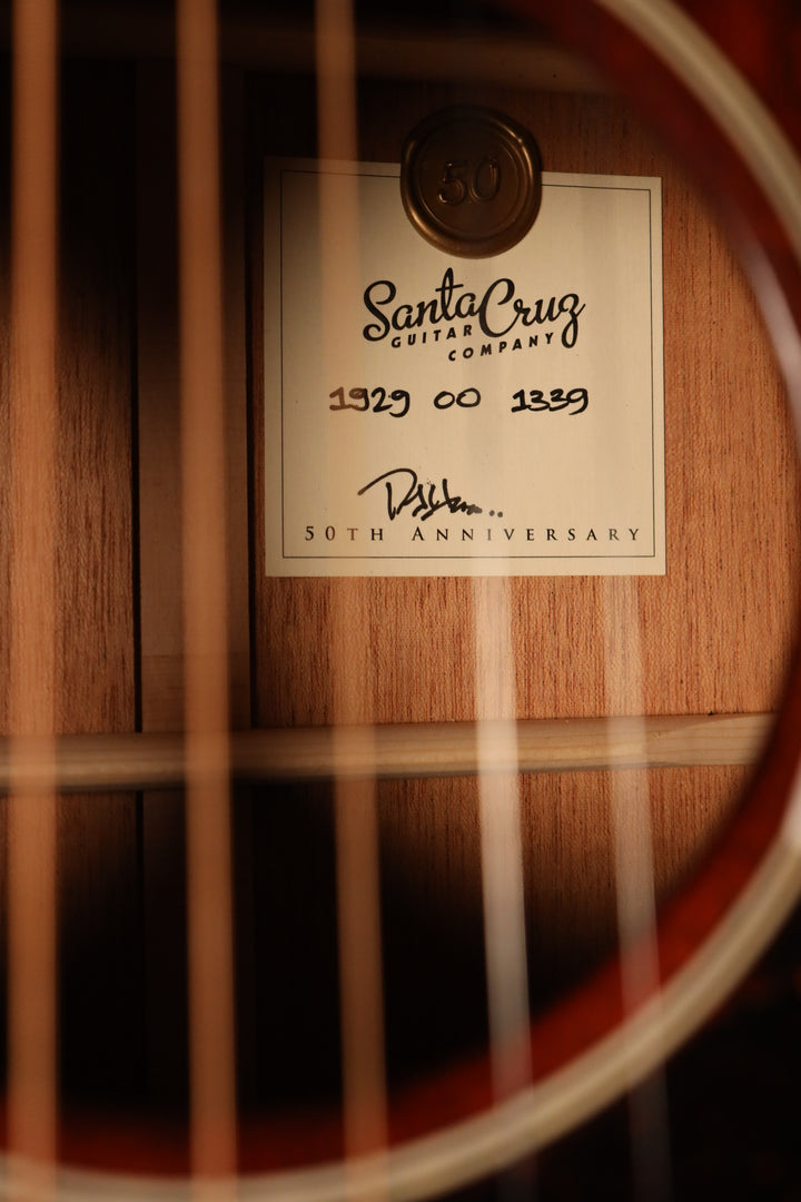 Santa Cruz 50th Anniversary 1929 00 - Mahogany/Mahogany (NEW)