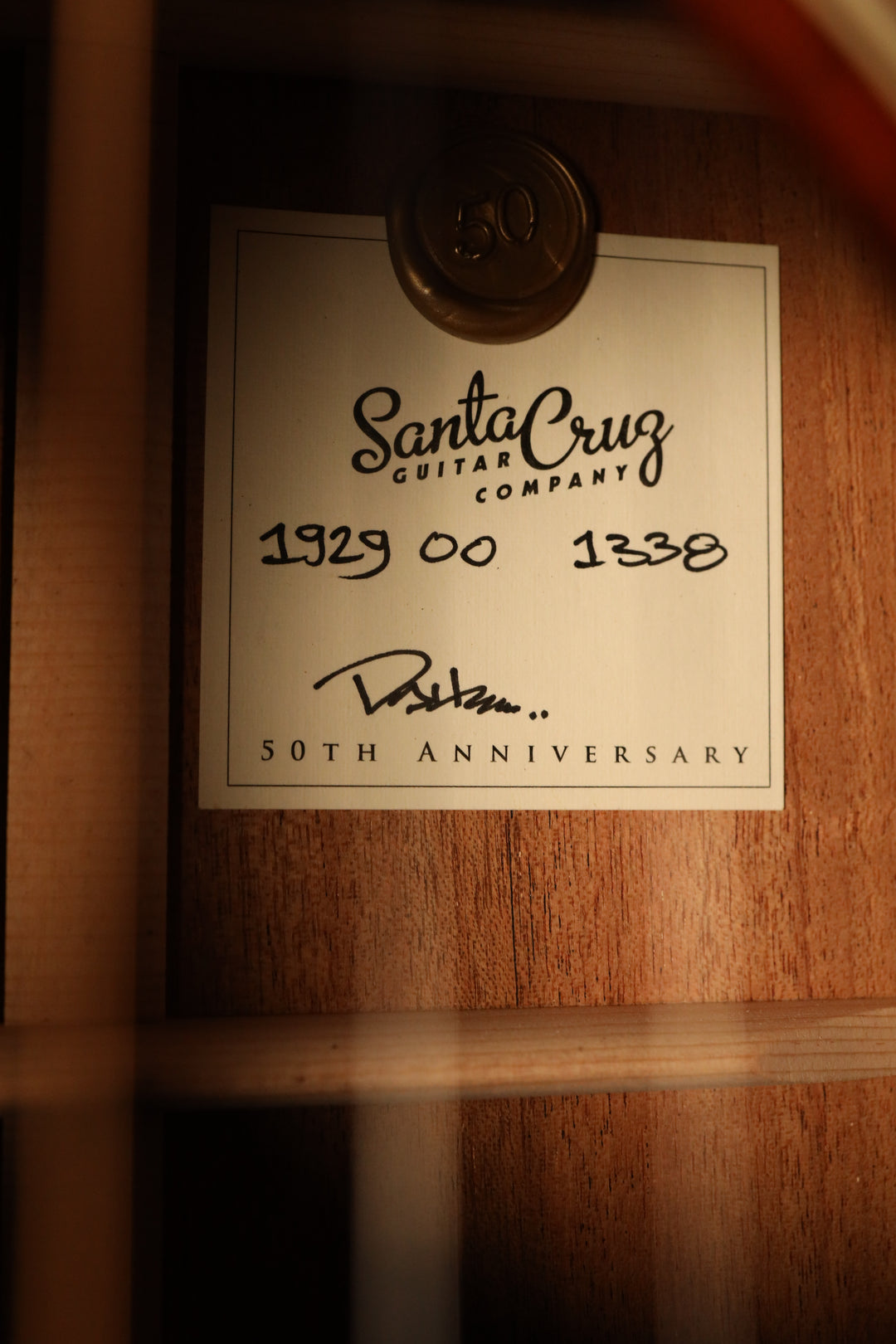 Santa Cruz 50th Anniversary 1929 00 - Mahogany/Mahogany (NEW)