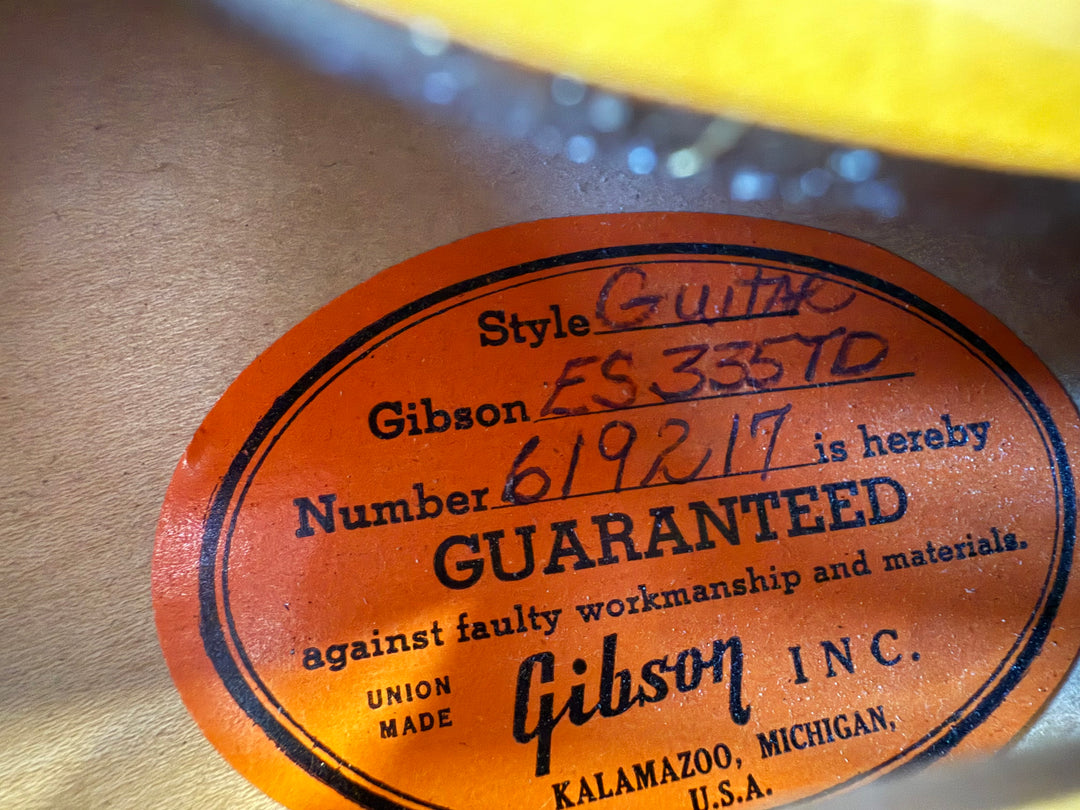 Gibson ES-335TD Bigsby (1970)
