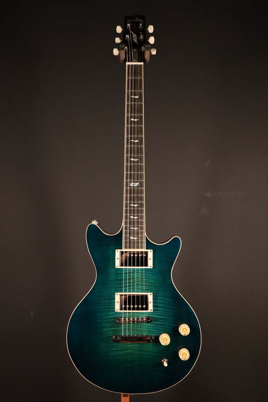 Huss and Dalton Meridian DC Custom - Aqua Blue Opaque Finish