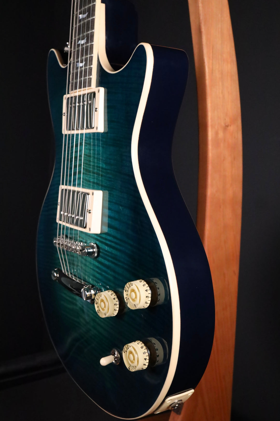 Huss and Dalton Meridian DC Custom - Aqua Blue Opaque Finish