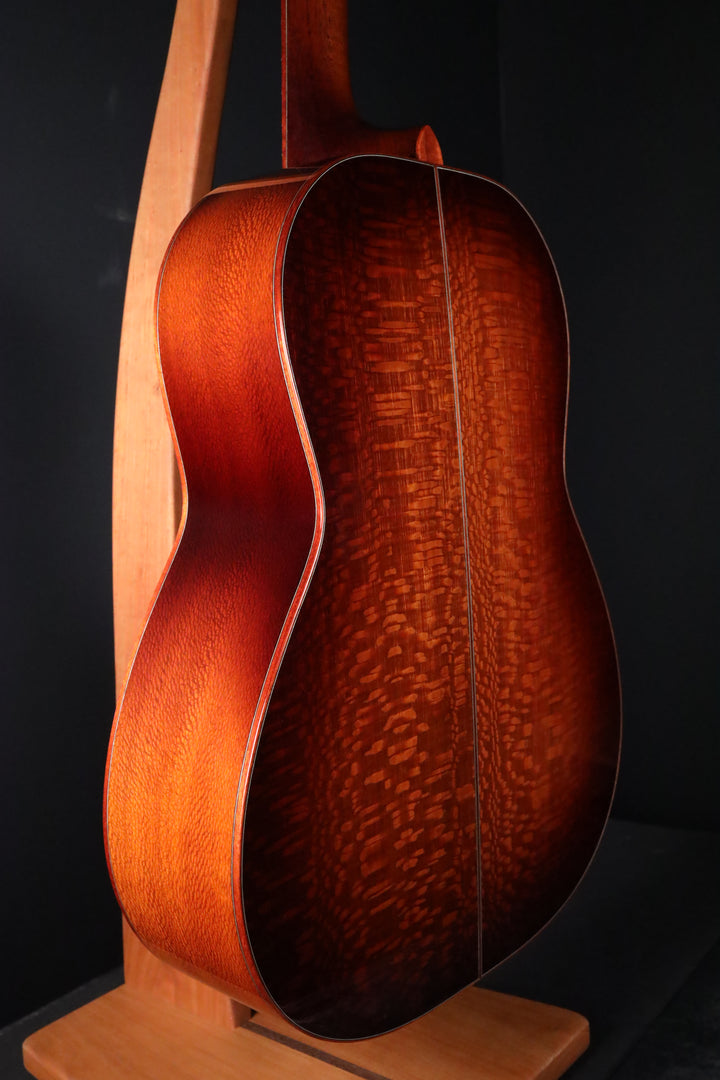 Huss and Dalton CM Custom Non-Cutaway - Thermo-cured Sitka Spruce/Leopardwood (NEW)
