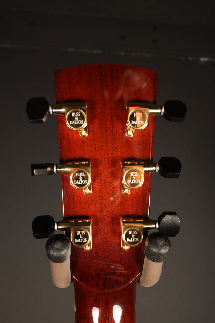 Huss and Dalton CM Custom Non-Cutaway - Thermo-cured Sitka Spruce/Leopardwood (NEW)