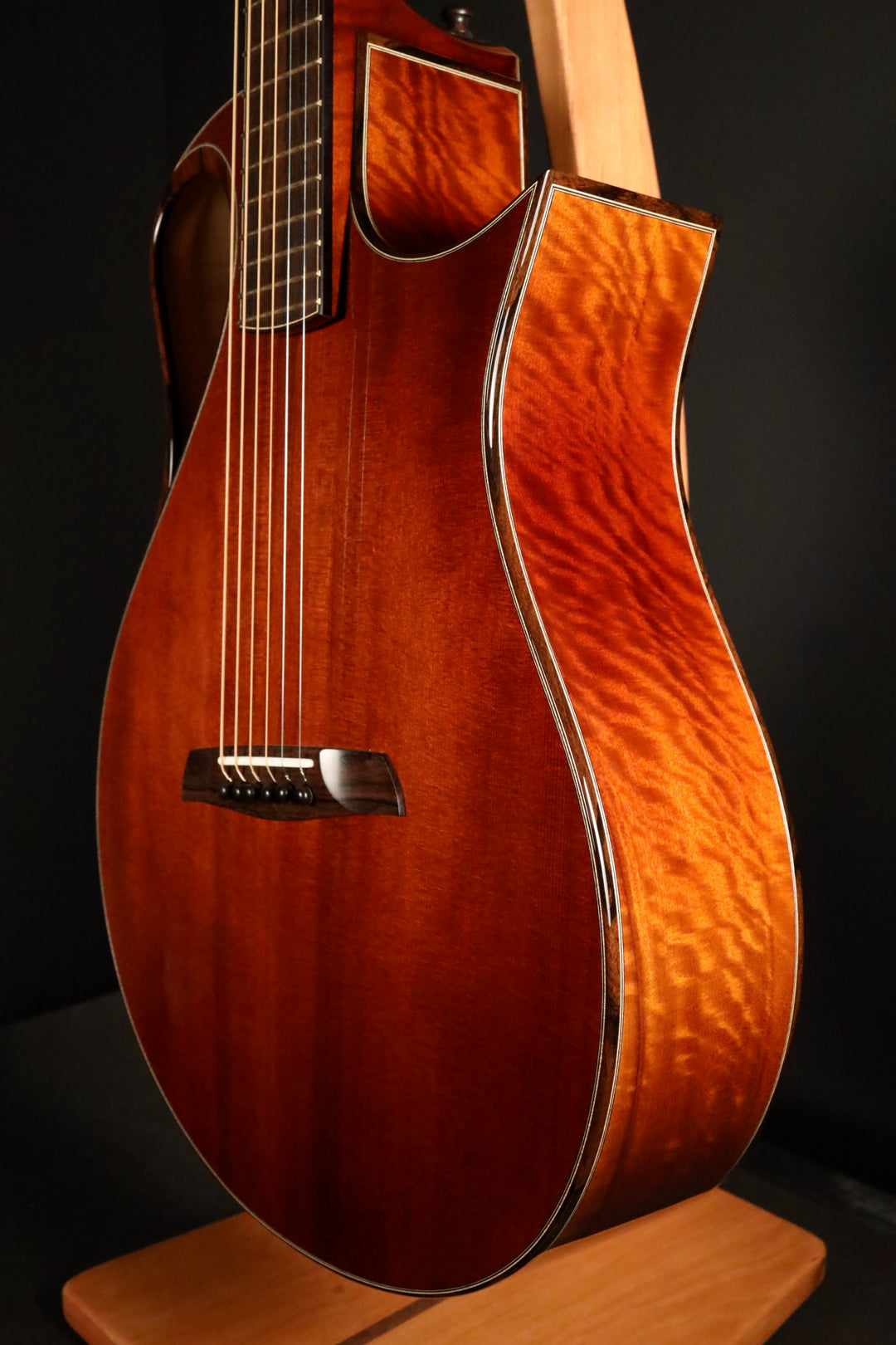 Wilborn Nautilus - Tunnel 14 Redwood/Figured Myrtle (2021)