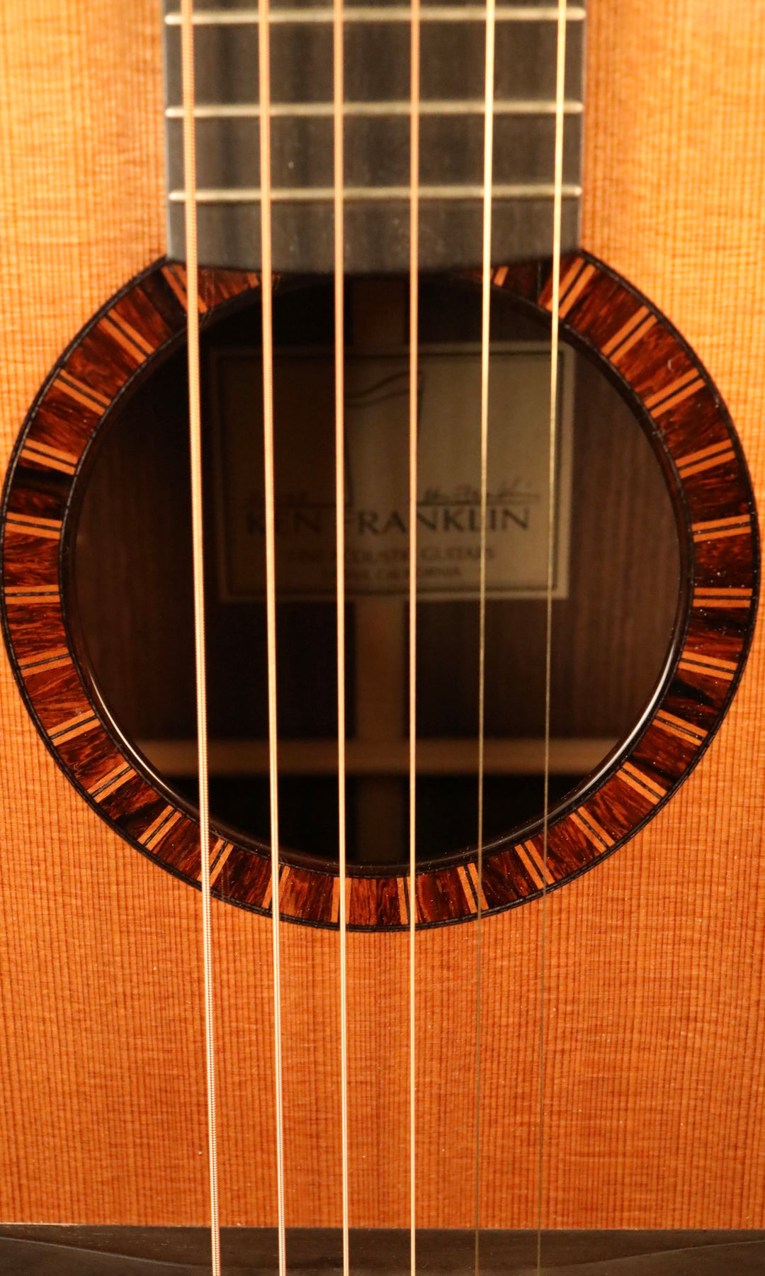 Ken Franklin Concert - Western Red Cedar/East Indian Rosewood (2010)