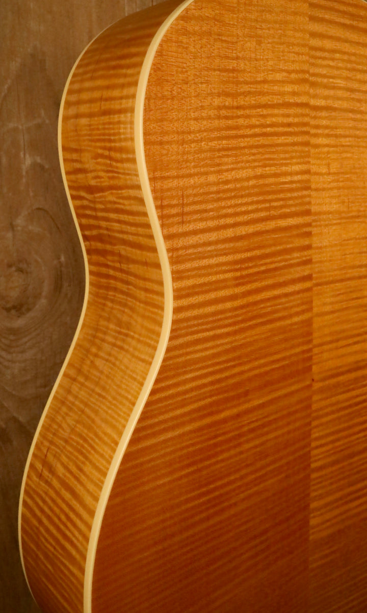 National M1 Tricone Deep Body - Figured Maple (New)
