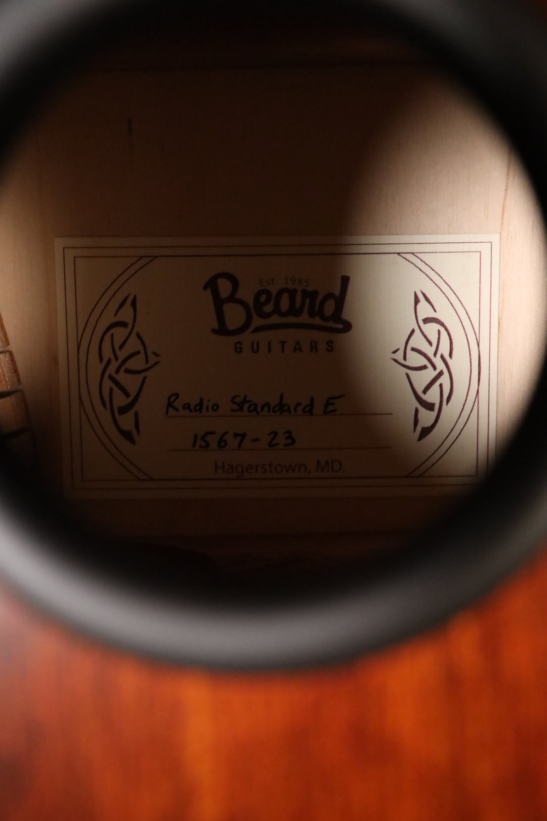 Beard Radio Standard-E Model Squareneck with Fishman Nashville Pickup (NEW)