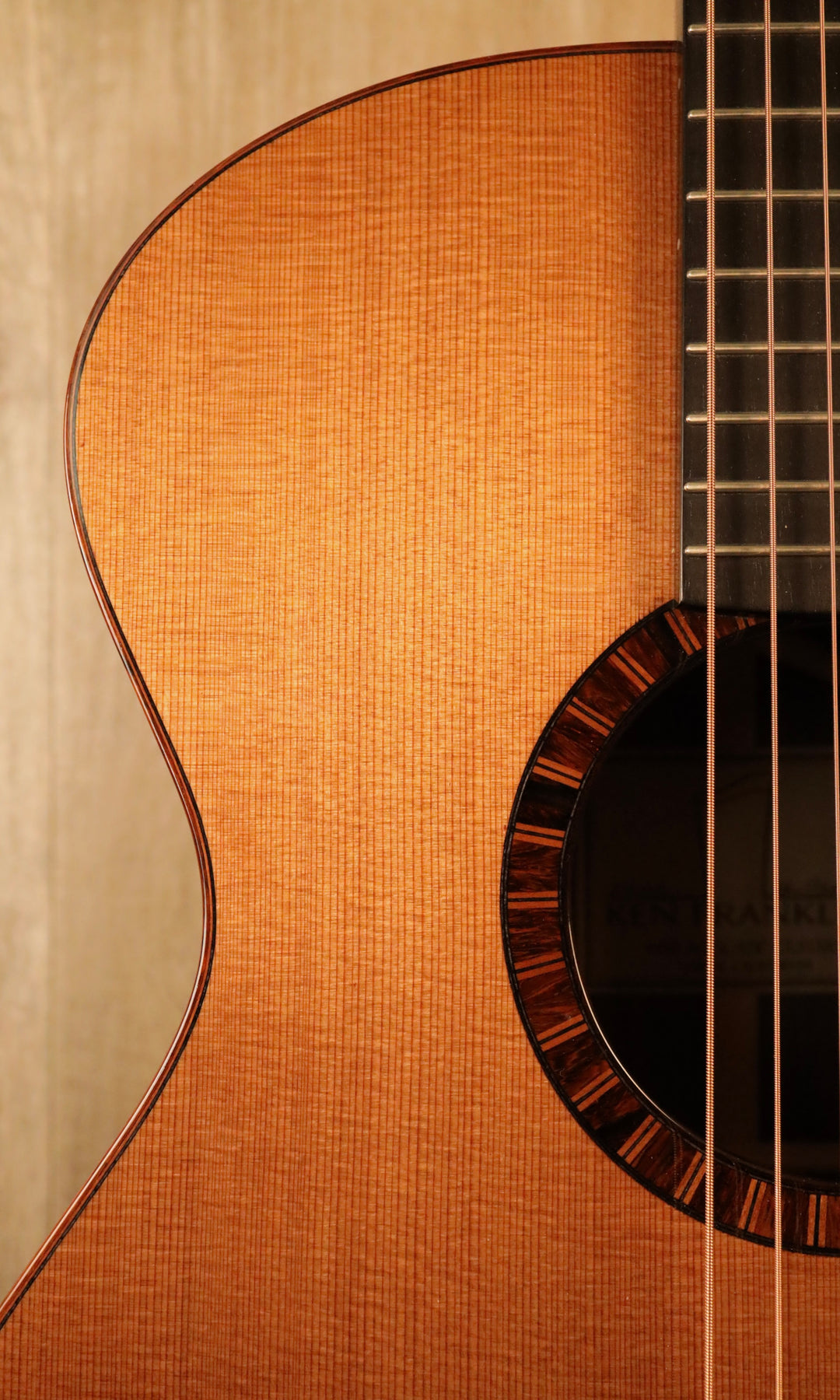 Ken Franklin Concert - Western Red Cedar/East Indian Rosewood (2010)