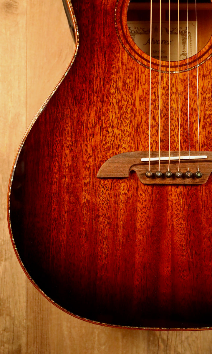 Alvarez Masterworks Parlor Shadowburst Acoustic Electric MPA66ESHB (NEW)