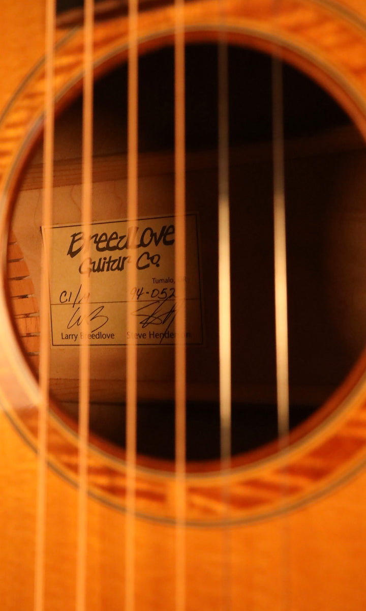 Breedlove C1/M - Sitka Spruce/Quilted Maple (1994)