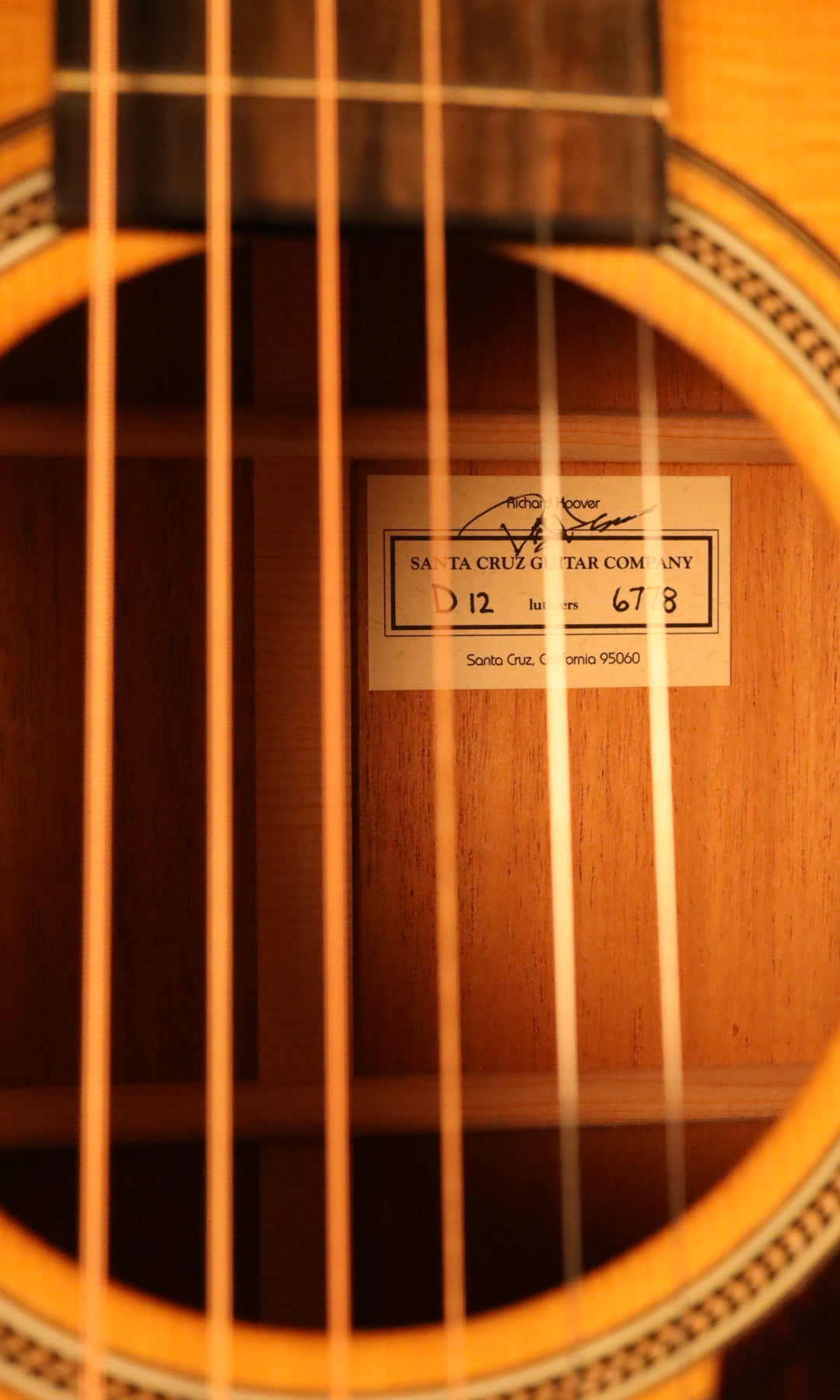 Santa Cruz D-12 Fret Custom - Sitka Spruce/Mahogany (2014)