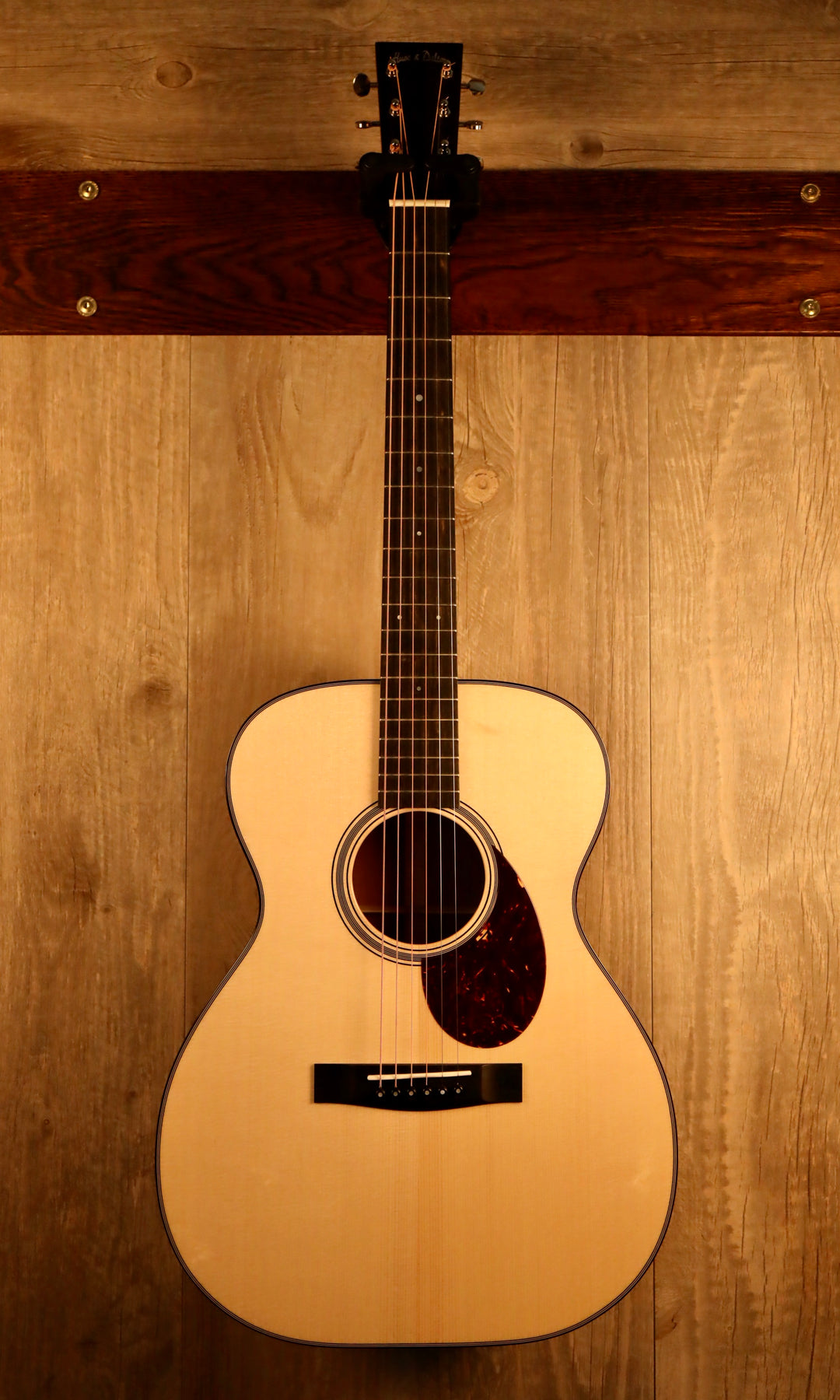 Huss and Dalton TOM-M Custom - Italian Spruce/Sinker Mahogany (New)
