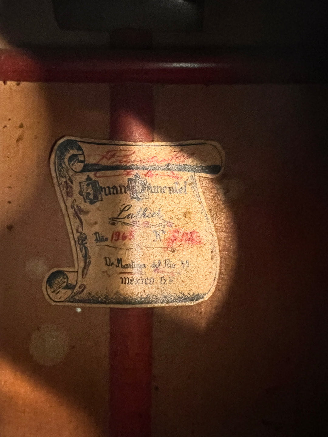 Juan Pimentel Flamenco Guitar (1965)