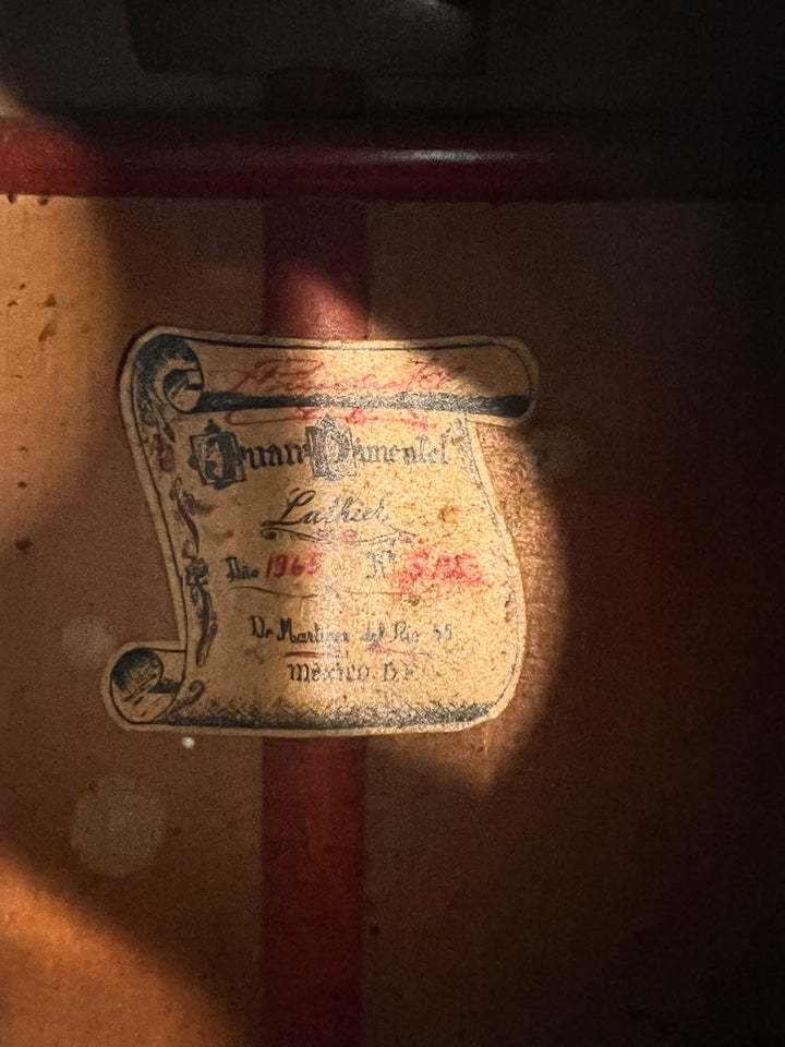 Juan Pimentel Flamenco Guitar (1965)