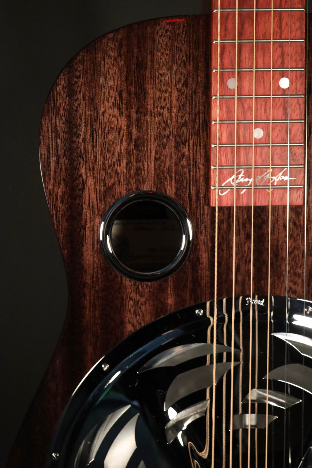 Beard Jerry Douglas "Black Beard" Guitar (played on stage and signed by Jerry Douglas)
