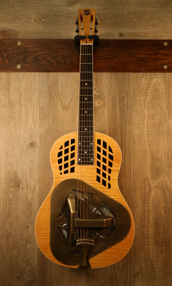 National M1 Tricone Deep Body - Figured Maple (New)